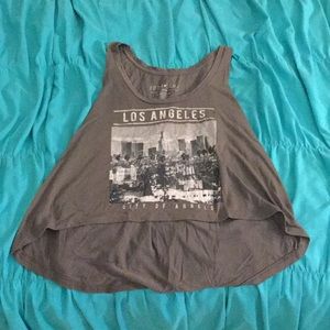 LA crop top